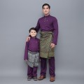 Quds Baju Melayu Purple