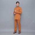 Quds Baju Melayu Brick Orange