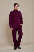 Nuh Baju Melayu Burgundy