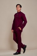 Nuh Baju Melayu Burgundy