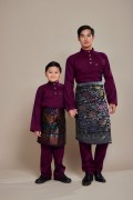 Hud Baju Melayu Burgundy