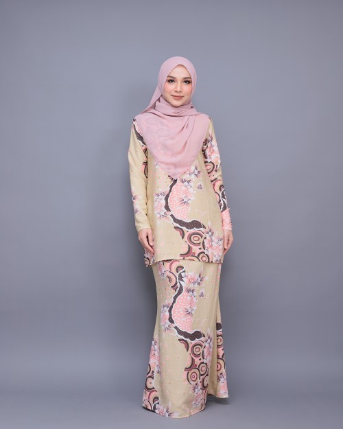 Hayfa Fella Hayfa Fella Fashion Muslimah No 1 Malaysia Baju Kurung Jubah And Blouses Year End Sale Buy 2 Rm100 Vardah Kurung Batik Vardah Kurong Batik Cream